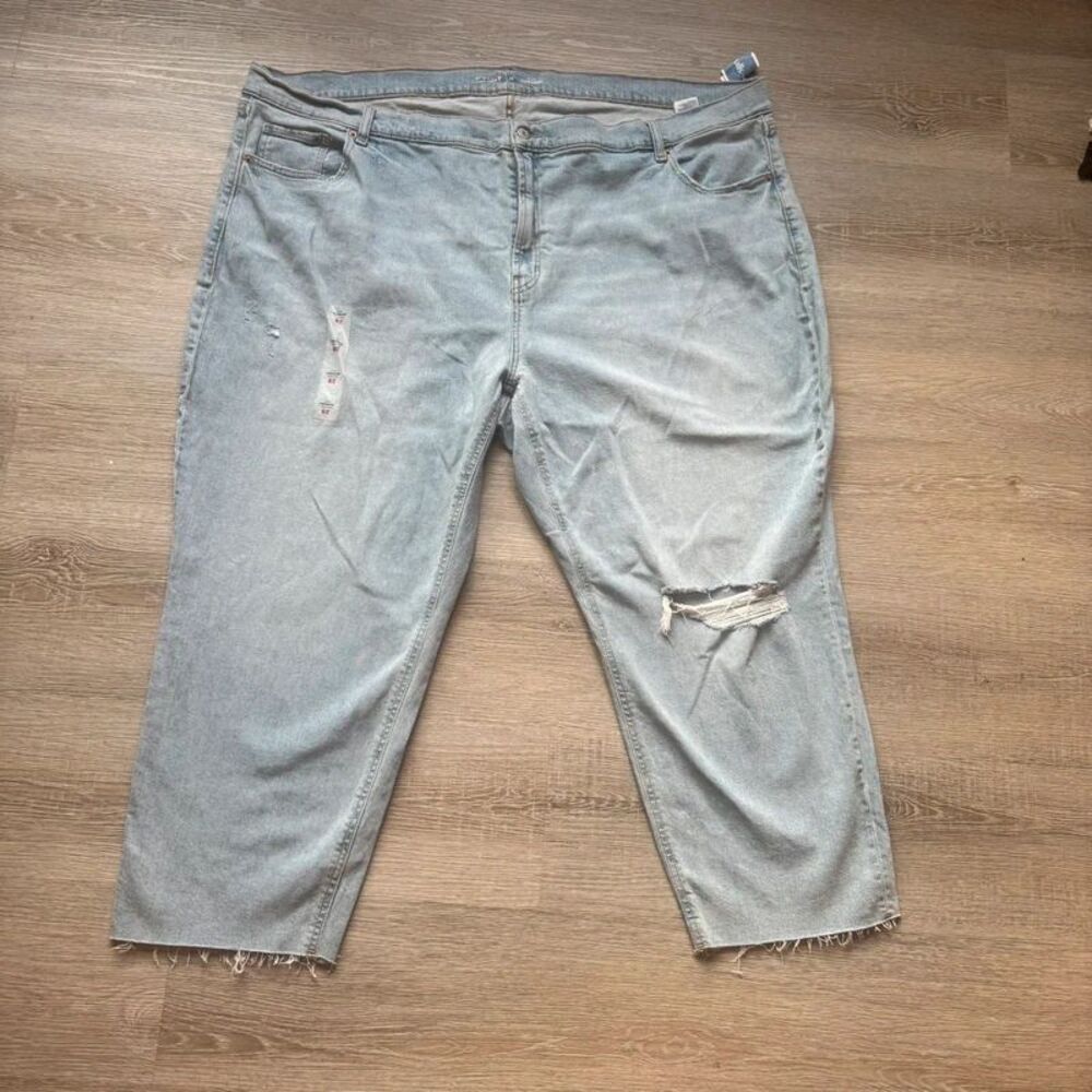 Woman’s Light Denim Jeans Old Navy Plus Size 28